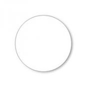 Witte papieren markeerstickers Witte papieren markeerstickers
