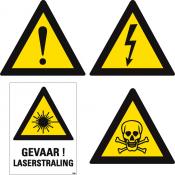 Gevaar stickers